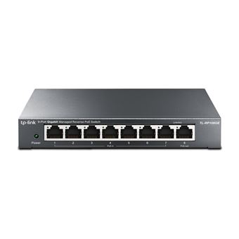 Switch de Rede TP-Link TL-RP108GE | Preto - 1