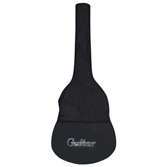 Saco para guitarra clássica 4/4 vidaXL | 102x36,5 cm | tecido preto - 1