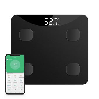 Balança Digital de Análise Corporal HAEGER InteliScale | 180kg | 100g | Bluetooth | Smart App - 1