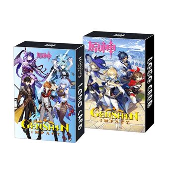 Mini Cartão Lomo DreamWorks LM124 | Genshin Impact | 30 peças | 5.5 x 8.8 cm - 1