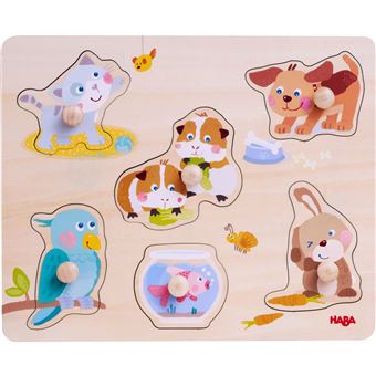 Puzzle de Encaixe HABA Animais 306541 | 6 Peças - 1