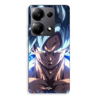 Capa Maniacase para Xiaomi Redmi Note 13 Pro 4G | Dragon Ball Z GOKU Ultra instinto cara irritada - 1