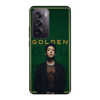 Capa Maniacase para Oppo Reno 12 pro 5G | Álbum 2024 Golden jungkook BTS - 1