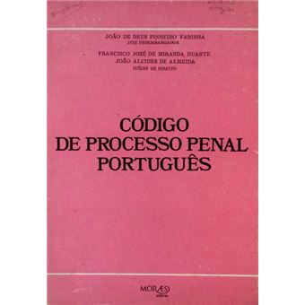 Código de processo penal português. [3.ª edição] - 1