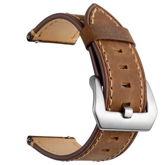 Bracelete para Xiaomi Huami Amazfit Watch 2/1 22mm | Genuíno - Castanho - 1