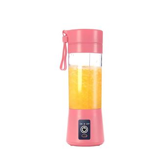 Liquidificador portátil Klack | para batidos e smoothies | 380 ml | com seis lâminas | Rosa - 1