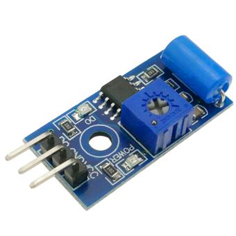 Sensor de Vibração com Interruptor e Ajuste de Sensibilidade SW-420 - 1