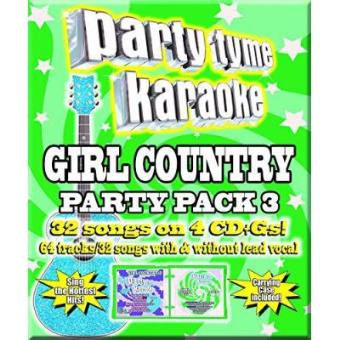 Party Tyme Karaoke : Girl Cntry Prty PK 3 - 1