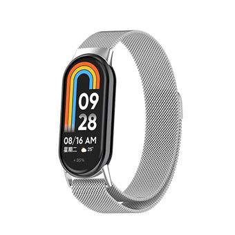 Bracelete Milanese Loop Fecho Magnético PHONECARE para Xiaomi Mi Band 10 | Cinza - 1