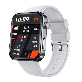 Smartwatch Chronus | 2,01" | Monitoramento de ECG | Monitoramento de Saúde | Preto - 1