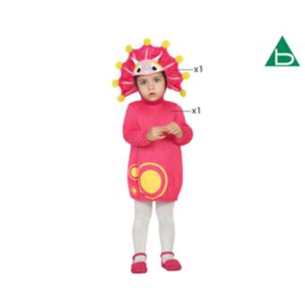 Disfarce Atosa Rosa Dragão 12-24 Meses