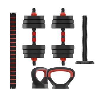 Haltere Ajustável Ksix BMANC01N20 | 20 kg | Vermelho - 1