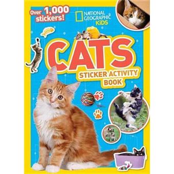 National Geographic Kids Cats Sticker Activity Book - 1