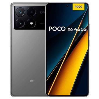 Smartphone Xiaomi Poco X6 Pro 5G Dual SIM NFC Flow AMOLED 6,67" 1.5K|12 GB RAM | 512 GB ROM | Cinzento - 1