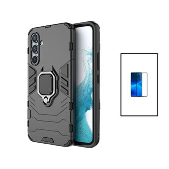 Kit Gift4Me Película de Vidro Temperado GorilasGlass + Capa de Proteção Militar Magnética para Samsung Galaxy A14 5G - Preto - 1