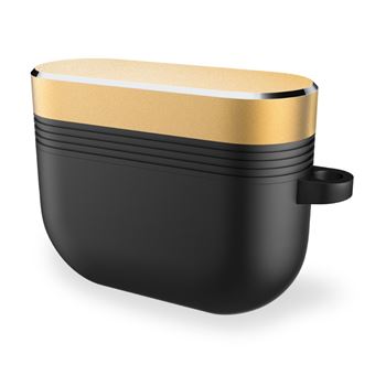 Capa Magunivers Silicone Ouro/Preto para Apple Airpods Pro - 1