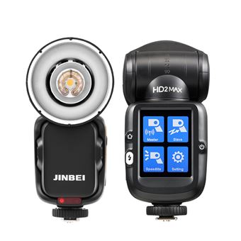 Flash Speedlite JINBEI HD-2MAX TTL HSS para Canon Nikon Sony Olympus Panasonic Fujifilm | LED | 80Ws - 1