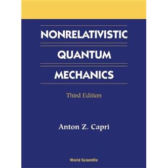 Nonrelativistic Quantum Mechanics - Paperback - 2002 - 1