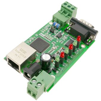 Módulo Pcba E45 RS485 RS232 Serial para Ethernet TCP/IP Modelo USR-TCP232-4 - 1