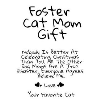 Foster Cat Mom Gift Nobody Is Better At Celebrating Christmas Than You All The Other Cat Moms Are A True Disaster Everyone Agrees Believe Me Love Your Favorite Cat - 1