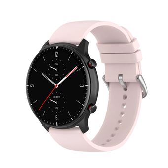 Bracelete Silicone com Fivela CapaSmart para Amazfit Bip 3 Pro | Rosa - 1