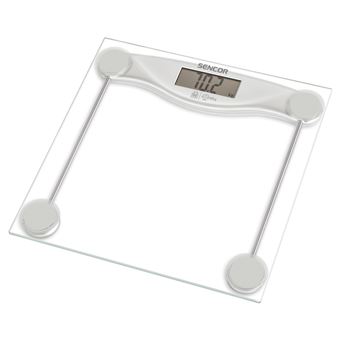 Balança de casa de banho Sencor SBS 113SL | Transparente - 1