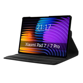 Capa TUMUNDOSMARTPHONE giratória 360 para Xiaomi Pad 7 / 7 Pro | Preta - 1