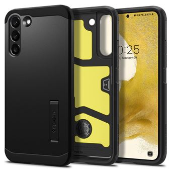 Capa para Telemóvel Spigen Tough Armor | Preto - 1