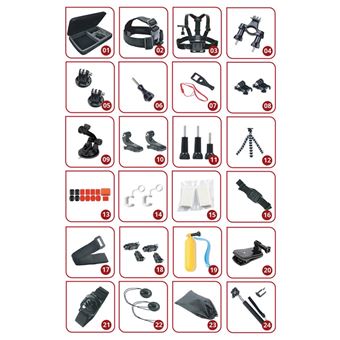 Pack de 53 Acessórios SK8 - 1