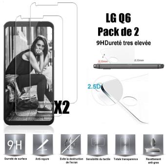Película em Vidro Temperado Advansia para LG Q6 – Q6 Plus 2 Unid - Protetor  de Ecrã para Telemóvel - Compra na Fnac.pt