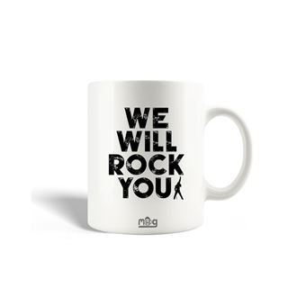 Caneca Maniacase The Queen We Will Rock You Logo News of the World 1977 - 1