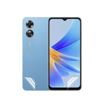 Kit Gift4Me Película Protectora de Hydrogel Frente e Verso para Oppo A17 - Transparente - 1