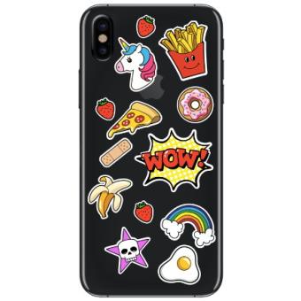 Capa Benjamins Puffy Stickers para iPhone 8/7/6s/6  Wow - 1