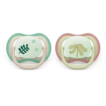 Chupeta Clássica para Bebé Philips AVENT SCF376/31 | Bege, Verde, Verde claro - 1