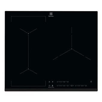 Placa de Indução Electrolux Serie 600 EIV63343 | Elétrica | 59 cm | 3 Zonas | Preto - 1