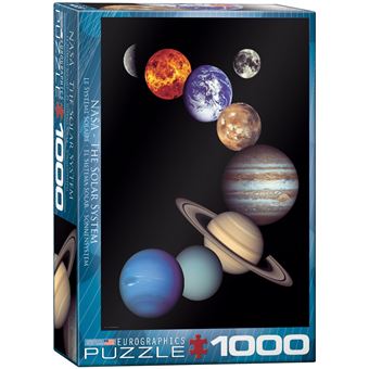 Puzzle Eurographics Espaço NASA The Solar System | 1000 Peças - 1
