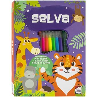 Meu Adorável Superkit De Colorir: Selva - 1