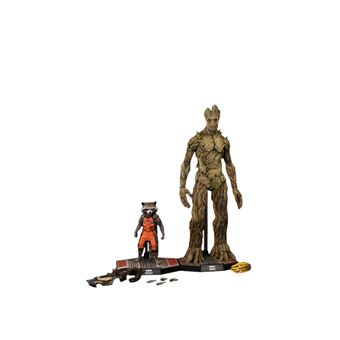 Figura Hot Toys MMS254 - Marvel Comics - Guardians Of The Galaxy - Rocket And Groot - 1