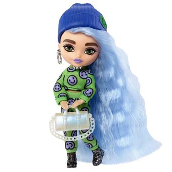 Boneca Mattel Barbie Extra Minis Cabelo Azul Gelo - 1