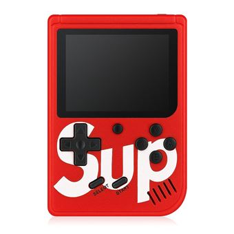Consola de Jogos Portátil “Sup” com 400+ Jogos Retro, Saída AV para TV e Comando Extra Retro SUP | Vermelho - 1
