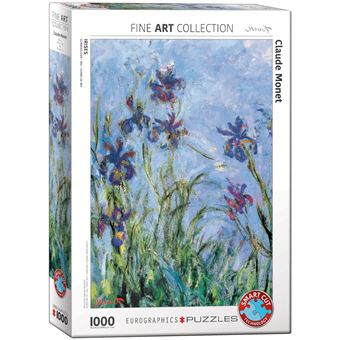 Puzzle Eurographics Irises by Monet (Detail) | 1000 Peças - 1