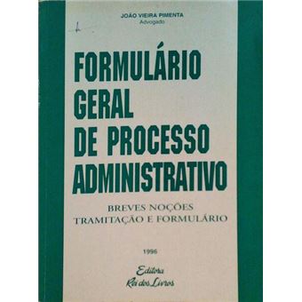 Formulário geral de processo administrativo. - 1