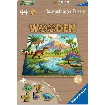 Puzzle Ravensburger Dinossauros 12004084 | 44 Peças - 1
