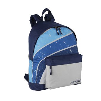 Mochila DAM American Star On The Road Star Court | Interior forrado e Costas Acolchoadas | 31x14x40 cm - 1