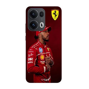 Capa Maniacase para Oppo Reno 13 Pro 5G | Lewis Hamilton Oficial Ferrari Wallpaper - 1