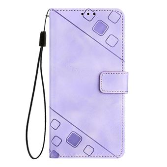 Capa ZURSANA para Motorola Moto G34 5G/G45 5G | Flip | Couro PU | À Prova de Choque | Suporte Dobrável | Fecho Magnético | Roxo - 1