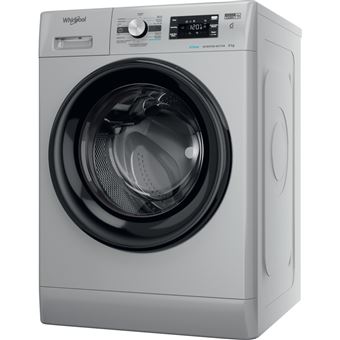 Máquina de Lavar Roupa Whirlpool FFB 8248 SBV SP | 8 Kg | 1151 RPM | C | Prateado