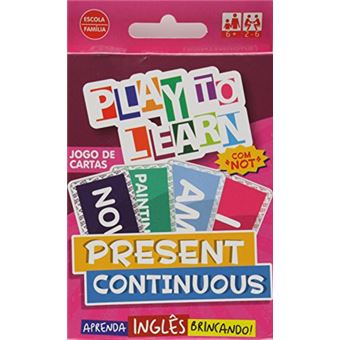Jogo de Cartas - Present Continuous - 1