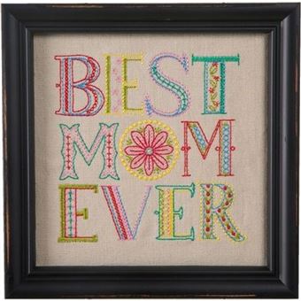 Moldura Natural Life | Best Mom Ever - 1