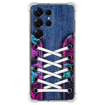 Capa TUMUNDOSMARTPHONE de silicone à prova de choque para Samsung Galaxy S25 Ultra 5G Sneakers Design 06 Desenhos - 1